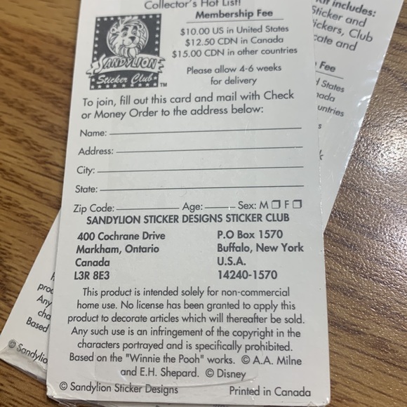 Sandylion sticker designs Pooh Christmas Pooh Winter - Picture 12 of 12